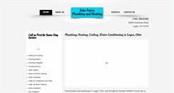 Desktop Screenshot of johnpetersplumbing.com